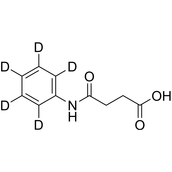 4-Anilino-4-oxobutanoic acid-d5 840529-98-8